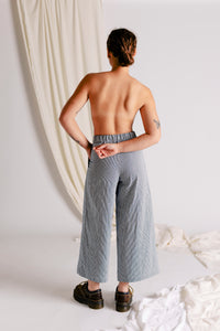 Frankie Wide Pant - Denim