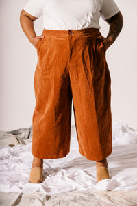 Frankie Wide Pant - Corduroy