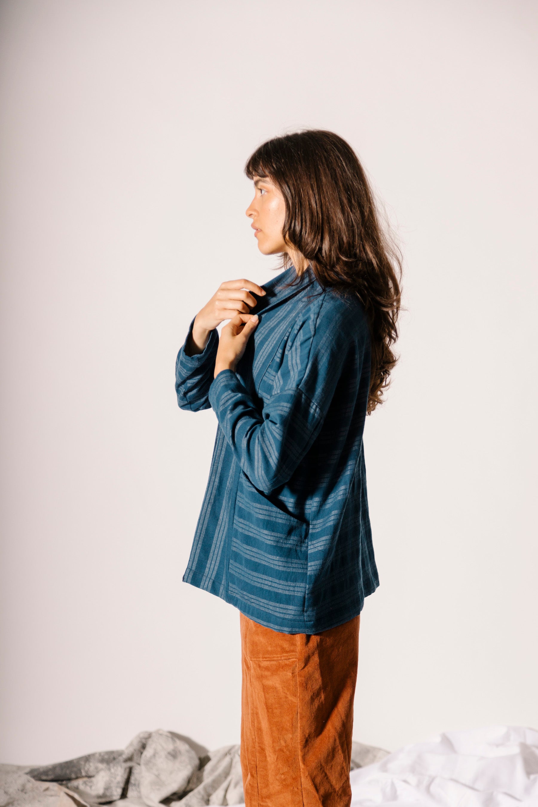 Uma Jacket - Cotton Khadi – Pamut Apparel