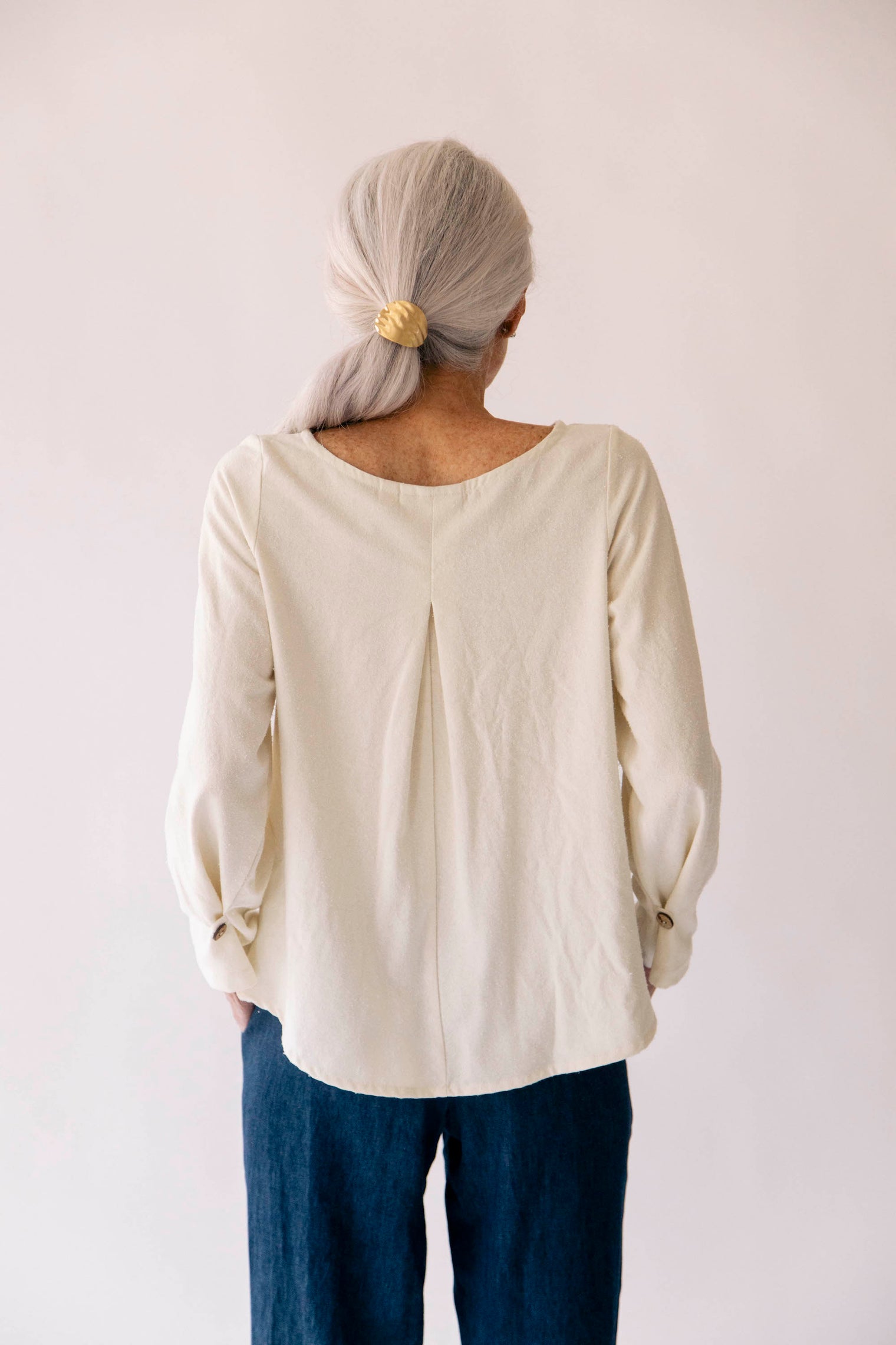 Opal Top - Raw Silk